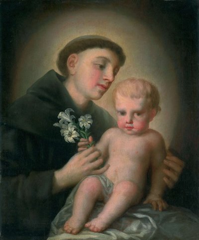 Saint Anthony of Padua and the Christ Child by Francisco de Goya